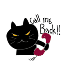 Black Cat [ver.Eng]（個別スタンプ：24）