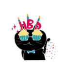 Black Cat [ver.Eng]（個別スタンプ：26）