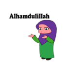 Muslimah by La Nane（個別スタンプ：3）