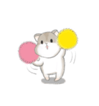 There is a cute hamster called Yuanyuan.（個別スタンプ：6）