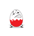 Funny Egg Emoticons, Animated（個別スタンプ：2）