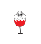 Funny Egg Emoticons, Animated（個別スタンプ：5）