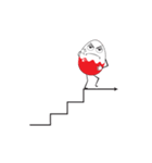 Funny Egg Emoticons, Animated（個別スタンプ：15）