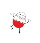 Funny Egg Emoticons, Animated（個別スタンプ：16）