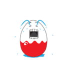 Funny Egg Emoticons, Animated（個別スタンプ：19）