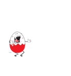 Funny Egg Emoticons, Animated（個別スタンプ：22）