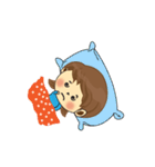 One of us: Lovely Girl, Daily Animated（個別スタンプ：15）