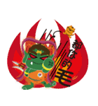 Lugang Q Mazu,free and easy（個別スタンプ：12）