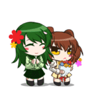 妹と私（個別スタンプ：7）