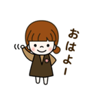 Cute！ jane's daily stickers（個別スタンプ：1）