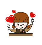 Cute！ jane's daily stickers（個別スタンプ：18）