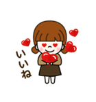 Cute！ jane's daily stickers（個別スタンプ：22）