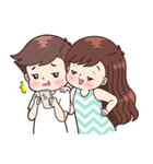 Boobib Cute Couples ( For Girl )（個別スタンプ：11）