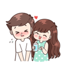 Boobib Cute Couples ( For Girl )（個別スタンプ：32）