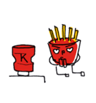Mechakucha potato man（個別スタンプ：15）