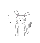 うさぎ(ウザめ)（個別スタンプ：5）
