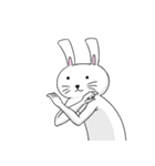 うさぎ(ウザめ)（個別スタンプ：32）