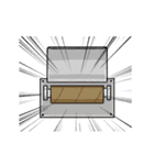 いろいろ終了スタンプ（個別スタンプ：12）