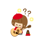 Guitar girl！ -Chinese (Traditional) -（個別スタンプ：21）