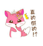 Miss Fox sticker v.01（個別スタンプ：4）