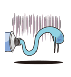押されて飛び出すチューブくんの日常トーク（個別スタンプ：38）