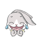 Gray bunny（個別スタンプ：22）