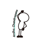 Matchstick Yoga（個別スタンプ：3）