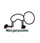 Matchstick Yoga（個別スタンプ：16）