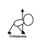Matchstick Yoga（個別スタンプ：23）