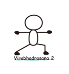 Matchstick Yoga（個別スタンプ：27）