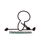 Matchstick Yoga（個別スタンプ：33）