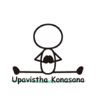 Matchstick Yoga（個別スタンプ：34）
