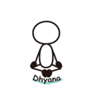 Matchstick Yoga（個別スタンプ：37）