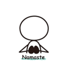 Matchstick Yoga（個別スタンプ：38）