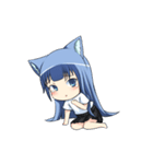 Chibi Neko Rinnae 2nd (English)（個別スタンプ：8）