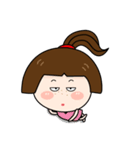 cheerful girl daily life（個別スタンプ：9）