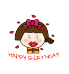 cheerful girl daily life（個別スタンプ：10）
