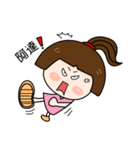 cheerful girl daily life（個別スタンプ：16）
