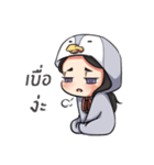 Goldfish and penguin（個別スタンプ：15）