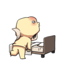 Goldfish and penguin（個別スタンプ：16）