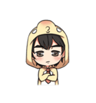 Goldfish and penguin（個別スタンプ：20）
