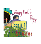 Happy April Fool's Day！（個別スタンプ：6）