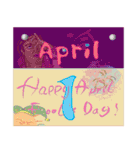 Happy April Fool's Day！（個別スタンプ：24）