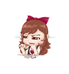 I'm cute and I know it（個別スタンプ：12）