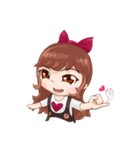 I'm cute and I know it（個別スタンプ：21）