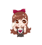 I'm cute and I know it（個別スタンプ：25）