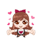 I'm cute and I know it（個別スタンプ：27）