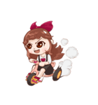 I'm cute and I know it（個別スタンプ：28）