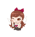 I'm cute and I know it（個別スタンプ：38）