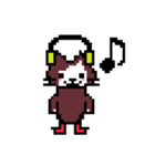 ドット絵ねこさん2（個別スタンプ：4）